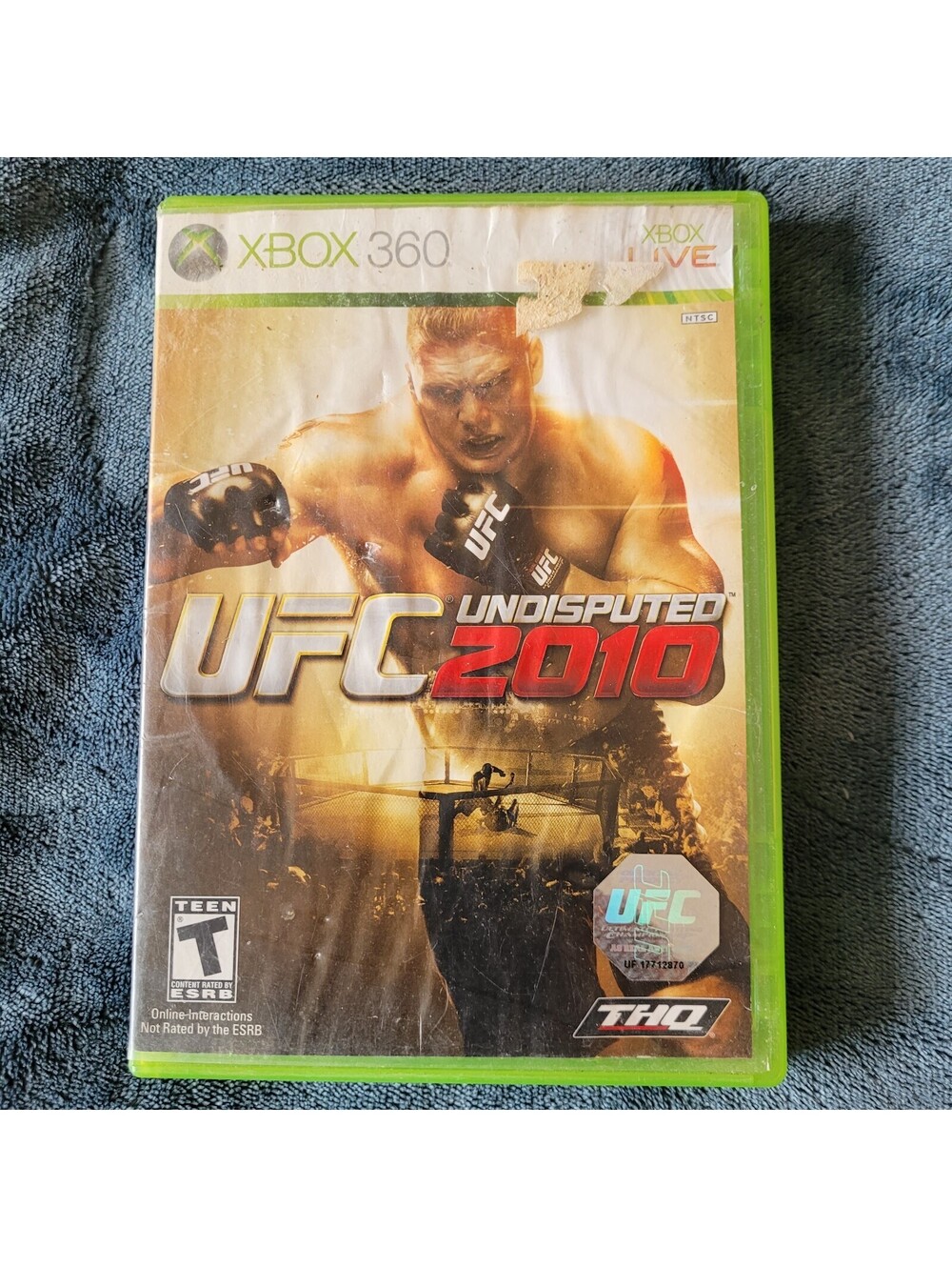 UFC Undisputed 2010 (Microsoft Xbox 360, 2010) Authentic, Tested/Works CIB